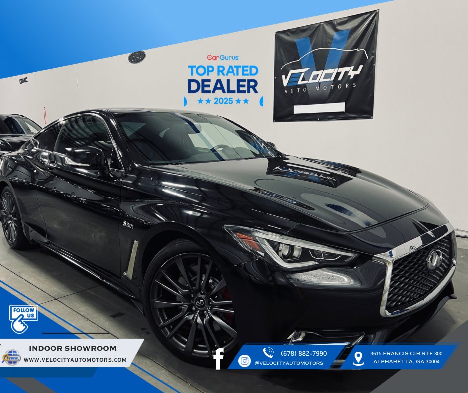 2017 INFINITI Q60 Coupe Red Sport's photo